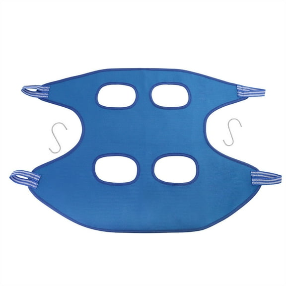 SLYNSHome Pet Grooming Hammock Harness for Cats & Dogs,Dog Sling for Grooming, Dog Hammock Restraint Bag - Blue - S - 23.6x18.9 inch