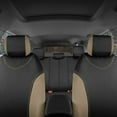thumbnail image 2 of Seat Covers for Cars Full Set, Two-Tone Front Seat Covers with Matching Back Seat Cover, Stylish Car Seat Protectors, 2 of 6