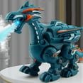 thumbnail image 1 of Electronic Walking Dinosaur Music Roar Colorful Light Electric Toys Control Remoto Modelo de Dinosaurio para de 3 a 8 años de Edad, Niñas Y Niño , Azul Edad 3+ CUTICAT Dinosaurio caminando, 1 of 8