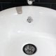 thumbnail image 4 of TEHAUX 26Ud De Rebosadero Para Lavabo Plástico Robusto Acabado Plateado Con Instalación Sencilla, 4 of 6