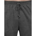 thumbnail image 2 of J. METHOD Men’s Cargo Pants Lightweight Comfy Jogger Fleece Elastic Waistband Workout Casual Active Sports Sweatpants NEMP17 Charcoal 4XL, 2 of 7