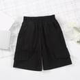 thumbnail image 6 of Zpanxa Boys Athletic Shorts Solid Lightweight Mid-Thigh Length, Running Shorts for Summer Sports, Breathable Fit, 6 of 6