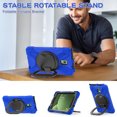 thumbnail image 6 of for Samsung Galaxy Tab Active5/Tab Active3 8 inch Case, 360 Rotatable Handle Stand, Shoulder Strap, Drop-Proof Design, Blue, 6 of 7