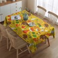 thumbnail image 2 of Cute Hedgehogs Animals Pattern Rectangle Tablecloth 60"x84",Waterproof Polyester Rectangle Table Cloth, Wipeable Spillproof Polyester Tablecloth for Dining, Camping, Indoor and Outdoor, 2 of 5