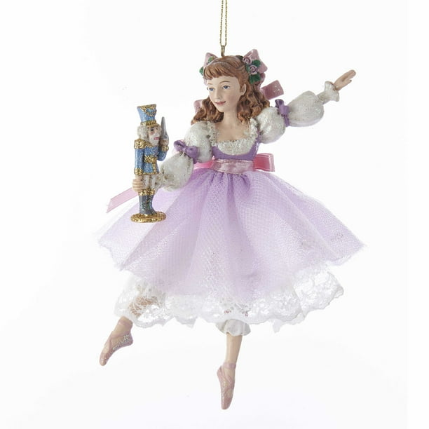 Nutcracker Suite Clara Christmas Tree Ornament 6 Inch C7654C New