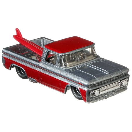 Hot Wheels Boulevard Custom '62 Chevy Pickup 1:64 Scale Die-Cast Cars Collectors Full Metal Body Construction Real Rider