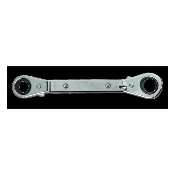 Williams Williams Ratcheting Box Wrench,1/2" x 9/16" JHWRBO-1618