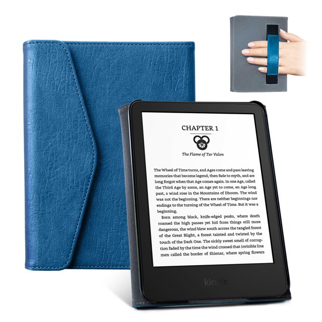 Funda CoBak Premium para Kindle 6 e iReader T6 con correa de mano