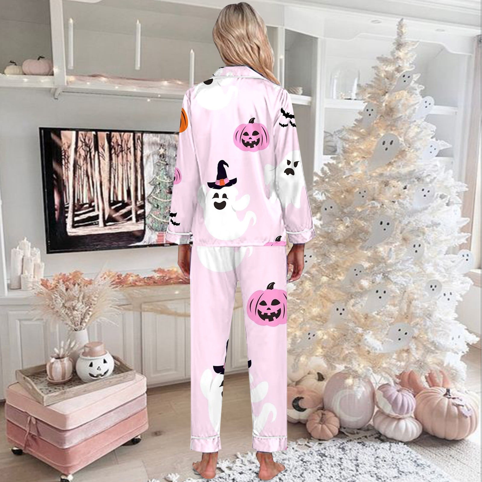 winter night dress Levmjia Womens Winter Nightgown Long Sleeve Flannel Bow Princess Style Sleepwear Soft Warm Comfortable Night Dress For Home Relaxation Sleep, Women's,