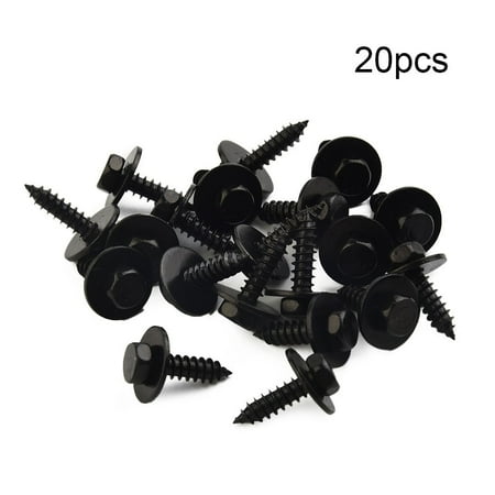 

Car Auto Self-Tapping Screws Hex Washer Head 4.8X19Mm Black Unique