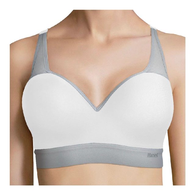 Brasier Hanes Intimates Blanco Talla EG