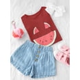 thumbnail image 3 of Buon Ferragosto Melon T-Shirt Toddler -Image by Shutterstock,  5 Toddler, 3 of 4