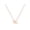 Rose Gold, variant on Necklace 1 Double Ring Titanium Steel Necklace For Women; Fashionable And Versatile Design; Popular Clavicle Chain; Non-Fading Jewelry Necklace makes this Necklace Amazing for Everyone