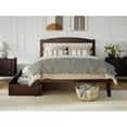 thumbnail image 2 of AFI Warren Platform Bed with 2 Storage Drawers Walnut Queen, 2 of 5