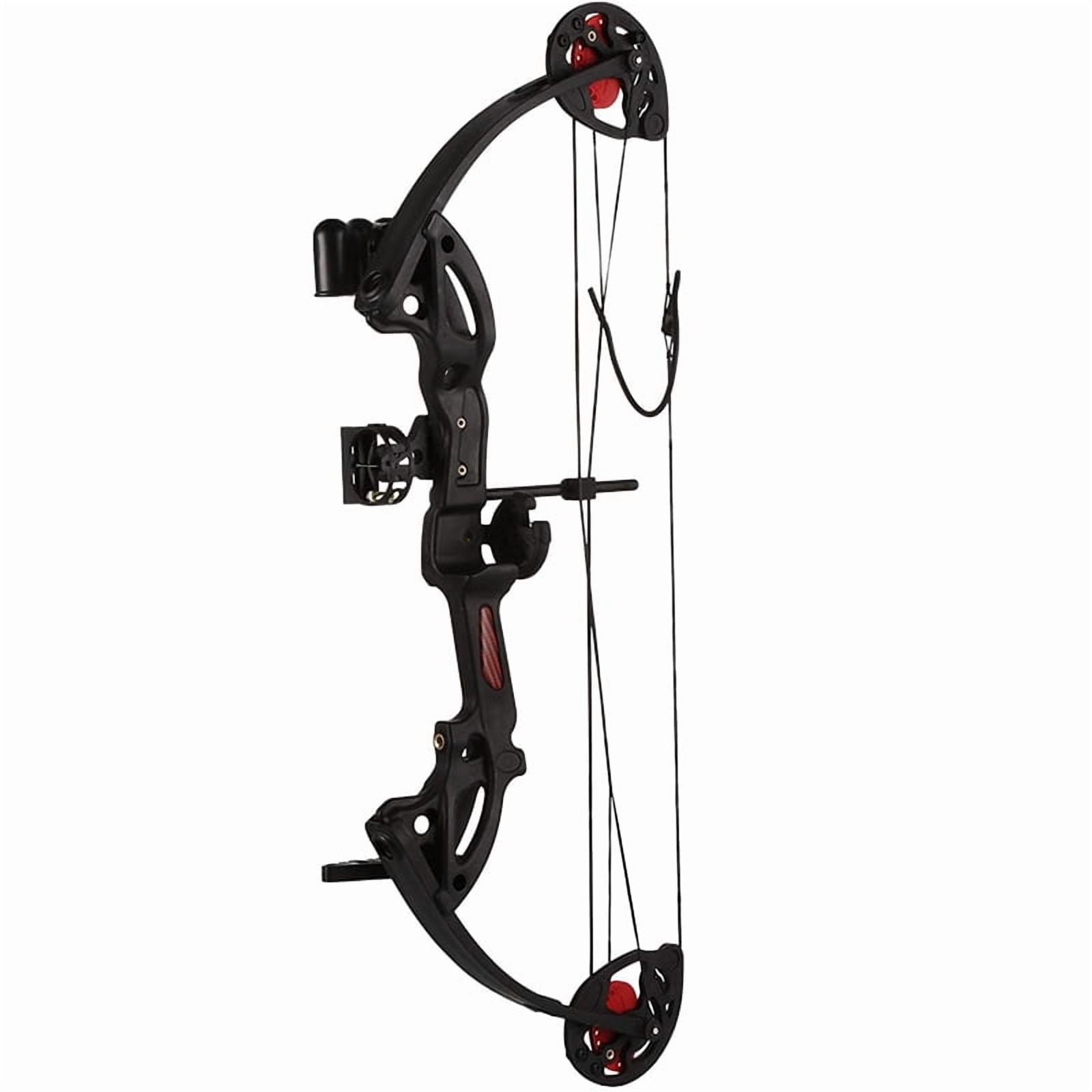 Compound Bow Archery kit for Youth & Beginner, Right Handed,19”-28” Draw Length,15-29 Lbs Draw Weight, 260 fps, Lightweight Design