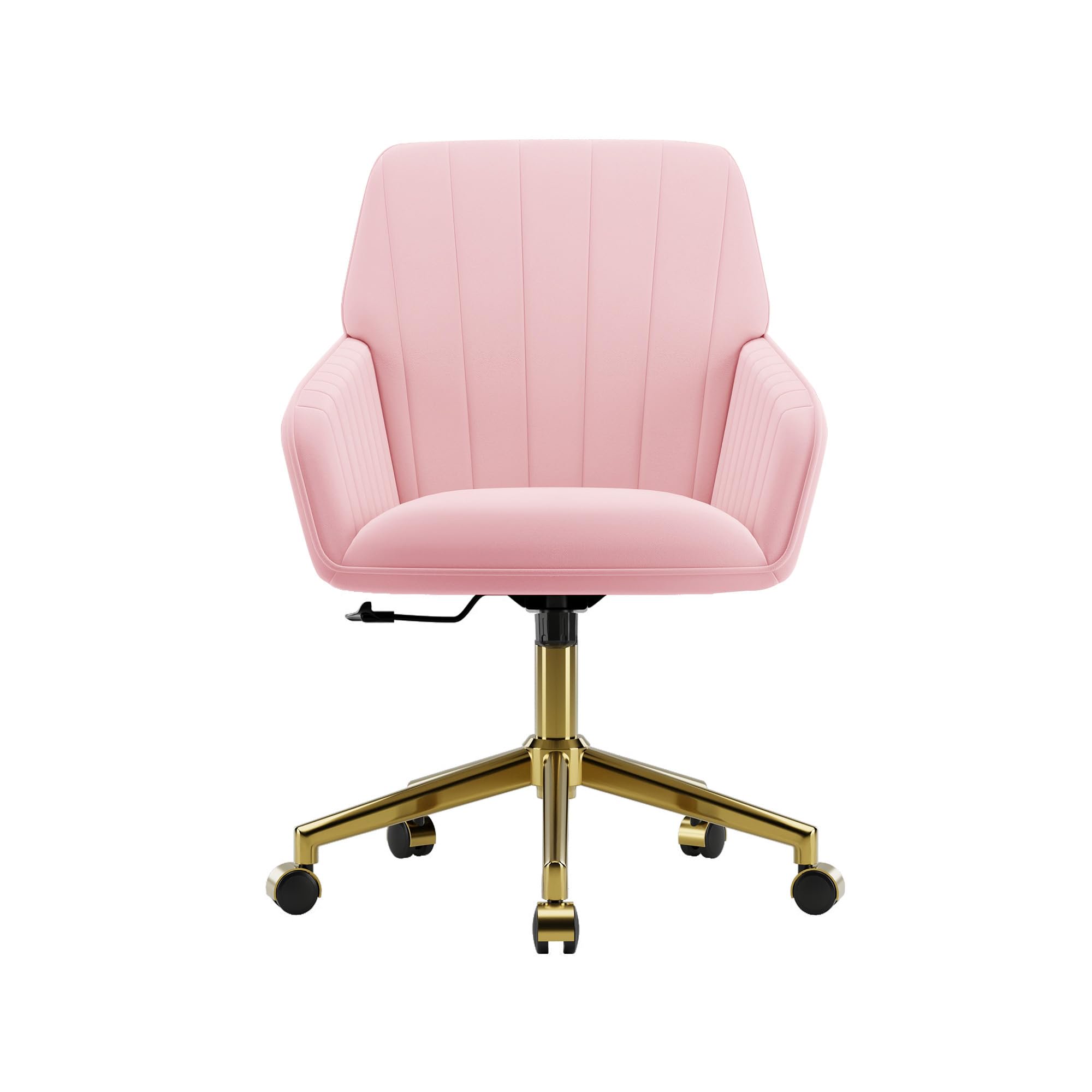 gold base velvet office chair product