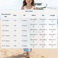 thumbnail image 2 of Bovxnpu Girls Cotton Casual Pants Linen Cotton Girls Shorts Casual with Pockets Drawstring Waist Pants, 2 of 4