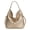 Golden, variant on Vintage Leopard Print Hobo Bag Retro Large Capacity Women's Fashion Handbag Shoulder Bag & Tote Purse