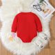 thumbnail image 3 of Gibobby Mameluco niña Ropa de escalada para niños, con impresas, mono de ocio para niño y niña, ropa de escalada de temporada de manga larga(Rojo, 12-18 Meses), 3 of 5