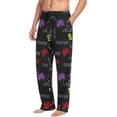 thumbnail image 4 of GZHJMY Gamepad Pajama Pants for Men, Lounge Pants Lightweight Men Pajama Bottoms with Drawstring Pockets, Christmas New Year Birthday Gifts, Medium, 4 of 6