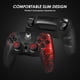 thumbnail image 4 of Funda protectora antideslizante de silicona para mando con agarre para el pulgar, adhesivos para el panel táctil y accesorios compatibles con PS5, 4 of 6