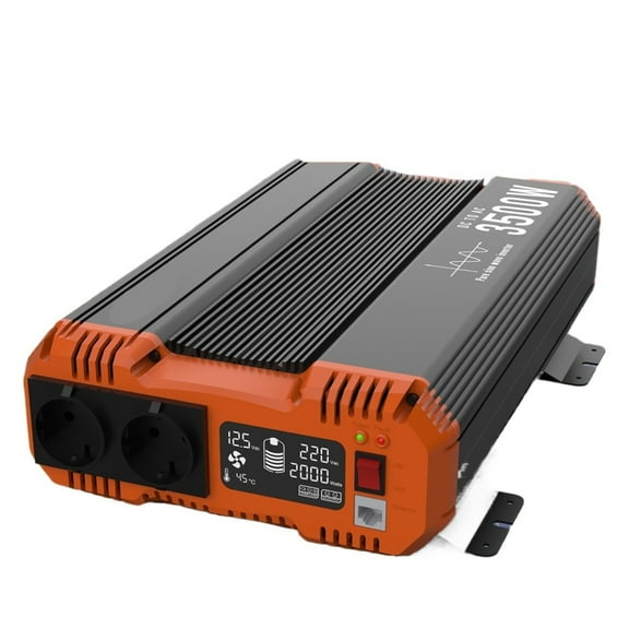 Pure Sine Wave Inverter Power Inverter 7000W DC To AC 50HZ Continuous Power 3500W Suitable For Home And RV ,High-efficiency Conversion