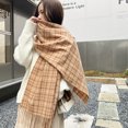 thumbnail image 3 of Bufanda pashmina para mujer, chal grande, suave, cálida, para invierno y otoño JAMW Sencillez, 3 of 5