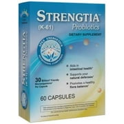 Apex Energetics Strengtia 60ct (K-61) synbiotic Formula Designed to Fortify The intestinal Flora Environment with targeted probiotics