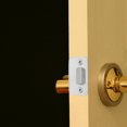 thumbnail image 4 of HEALEEP 1 Set Sleek Latch Plate Iron Silver Smooth for Homeowners, 4 of 8