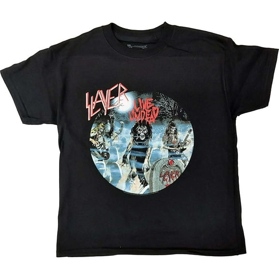 Slayer Kids T-Shirt: Live Undead (11-12 Years)