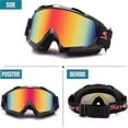 thumbnail image 3 of Goggles,riding Windproof Goggles,motorcycle Skiing Unisex Outdoor Anti-uv Windproof Sandproof, 3 of 5