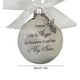 thumbnail image 5 of Inteprter Bola de plumas Ángel en adorno conmemorativo signo decoraciones conmemorativas para papá mamá decoración familiar bola Navidad decoración Decoración del hogar hermana Inteprter HA003103-02, 5 of 6