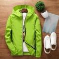 thumbnail image 2 of Men's Reflective Lightweight Jacket Hooded Windbreaker Casual Outdoor Sportswear For Spring Autumn Seasons, 2 of 2
