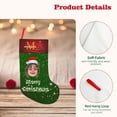 thumbnail image 5 of Custom Face Christmas Stocking - Personalized 18-Inch Christmas Hanging Stocking with Custom Face Photo, Name & Initials - Fun & Quirky Holiday Decor and Gifts, 3 Pcs, 5 of 7