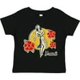thumbnail image 3 of Inktastic Retro Hula Girl Girls Toddler T-Shirt, 3 of 5