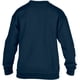 thumbnail image 3 of Gildan - Sudadera con cuello redondo Modelo Heavy Blend Unisex niño niña (Azul marino), 3 of 4