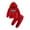 42Red, variant on Hicidod Baby Sweatsuit Set Letter Printed Velvet Toddler Tracksuit Two Piece Outfits Long Sleeve Pullover Hoodie Sweatpants Sets