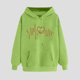 thumbnail image 4 of Fuera Del Hombro Manga Larga Tops para las Mujeres Impreso Sudadera con Capucha Cuello Redondo Sudadera Casual, Invierno Cálido Top para el Club de Trabajo Y el Uso Diario, 4 of 8