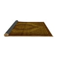 thumbnail image 2 of Ahgly Company Indoor Square Persian Yellow Traditional Area Rugs, 5' Square, 2 of 4