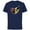 Navy, variant on Marvel Studios Deadpool & Wolverine Best Friends Heart Charm- Short Sleeve Cotton T-Shirt for Adults - Customized-Athletic Heather