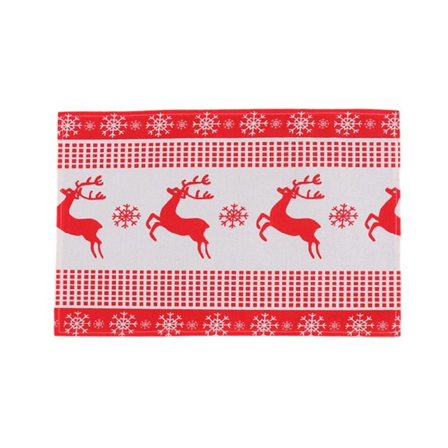 Decoraciones de Mesa de Navidad Productos de Decoración Del Hogar de Navidad, Alfombras de Mesa de Restaurante, Manteles