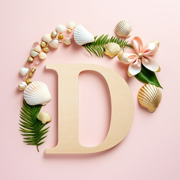 Hemoton Large Paintable Wood Letters for Decor with Smooth Finish and Versatile Design 12 inch