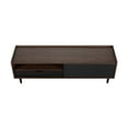 thumbnail image 4 of Manhattan Comfort Duane TV Stand from Engineered Wood in Dark Brown & Black, 4 of 7
