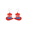 A, variant on OCCOKO Patriotic Independence Day Earrings For Women Glitter 4th Of July Dangle Earrings Set Red White And Blue American Flag Star Hat Butterfly & Drop Earrings For Memorial Day, A