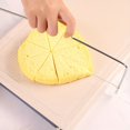 thumbnail image 2 of QJUHUNG 1pc Adjustable Stainless Steel Double Line Cake Cut Slicer - Wire Cake Divider for Easy Bread Cutting  Kitchen Accessories for Cake Baking ZZZ, 2 of 6