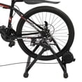 thumbnail image 5 of Bike Trainer,Magnetic Bicycle Stationary Stand for Indoor Exercise Riding,Portable Fixed Reluctance Bicycle Riding Platform,Including Front Wheel Pad and Quick Release Lever, Black, 5 of 6