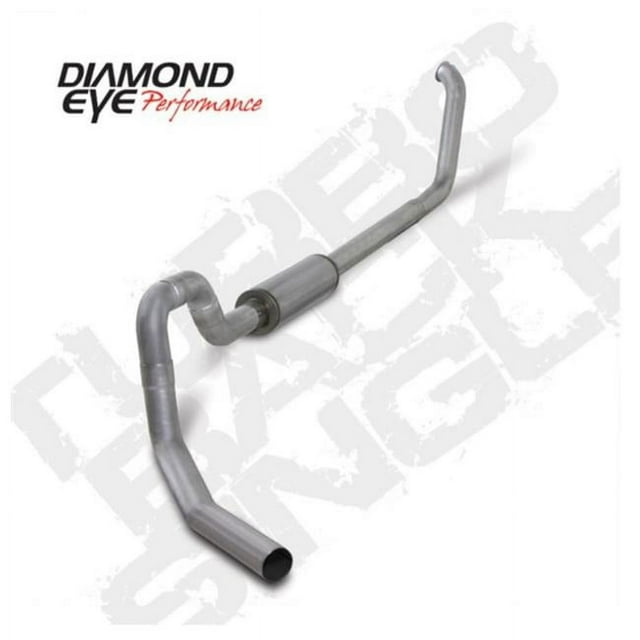 Diamond Eye Performance K4331A 4 in. Turbo Back Exhaust Kit for 2000-2003 Ford 7.3L