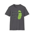 thumbnail image 2 of Dill With It, Gildan Unisex Softstyle T-Shirt, Pickle Graphic Tee, S-3XL, 2 of 5