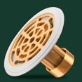 thumbnail image 4 of 1PC Bath Stopper Sink Copper Core Strainer Shower Floor Drain Sewer, 4 of 7