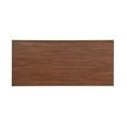 thumbnail image 3 of 3 Drawer Wooden Writing Desk with Splayed Legs, Walnut Brown- Saltoro Sherpi, 3 of 4